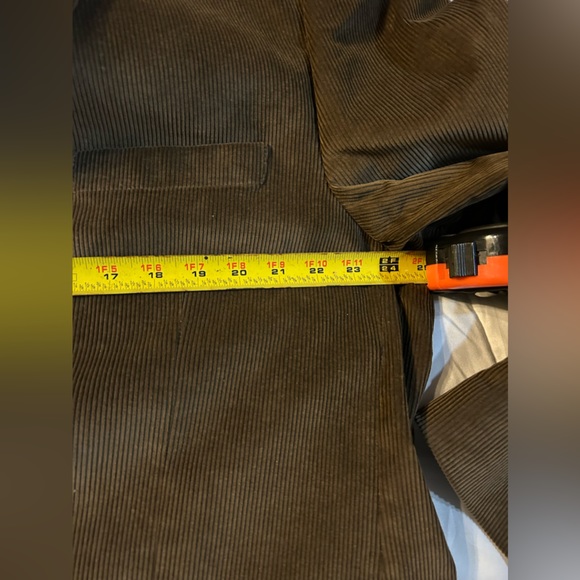Saddlebred Chocolate Corduroy Men’s Blazer 48R - Picture 9 of 12